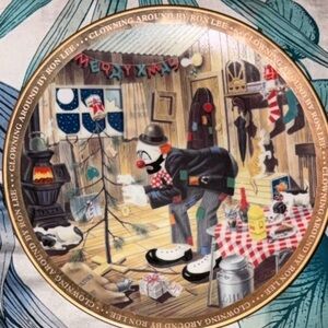 Ron Lee Clowning Around Decorative Plate
